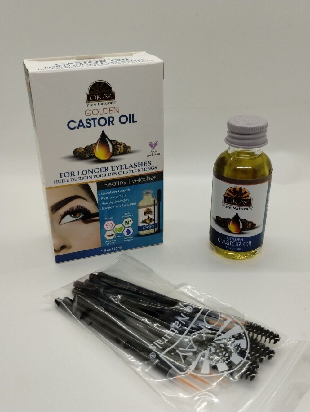 Golden Castor Oil- For Longer/ Healthy Eyelashes